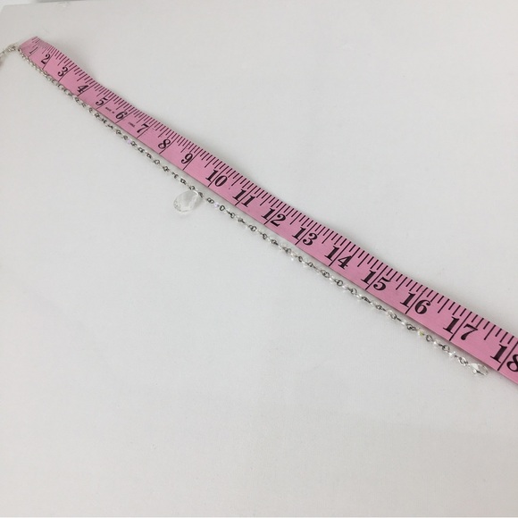 Carolee Teardrop Pendant Necklace NEW NWT  AB Beads Old Estate Jewelry - Picture 9 of 10